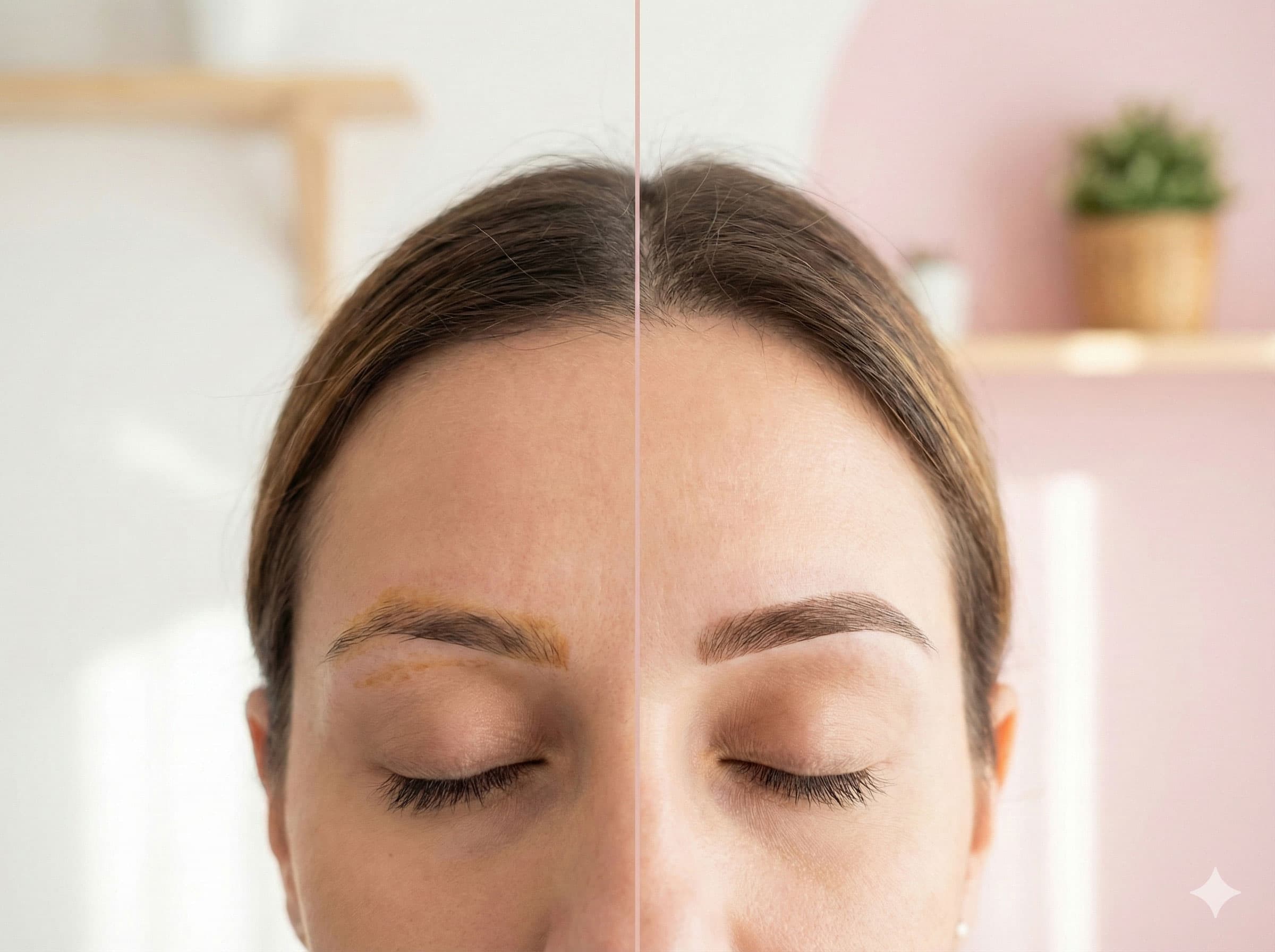 Коррекция бровей / губ